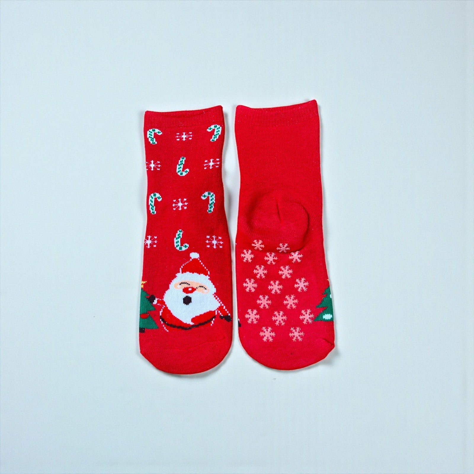 Παιδικές κάλτσες Santa με candy canes