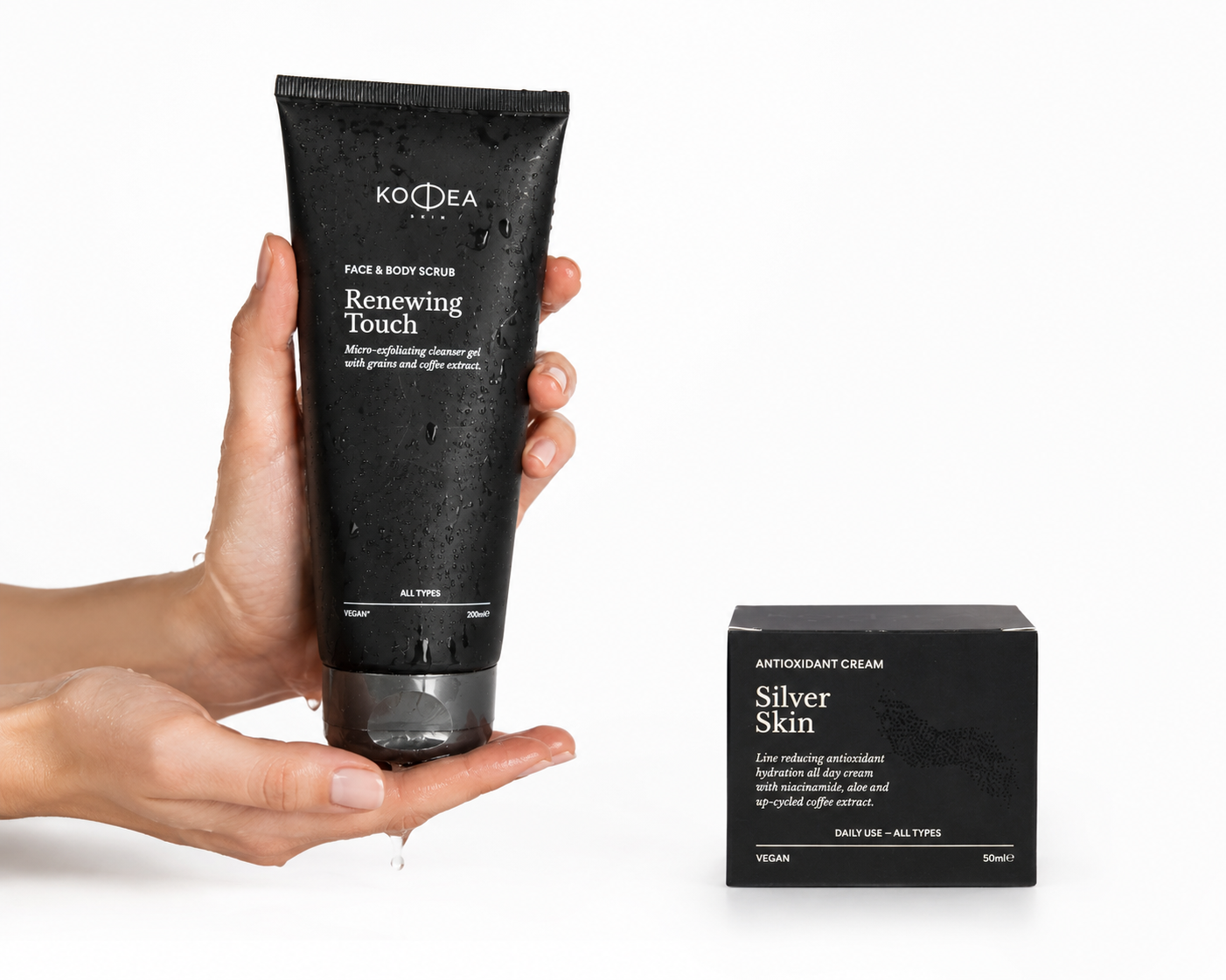 Renew & Protect Skin Duo με Scrub & Cream