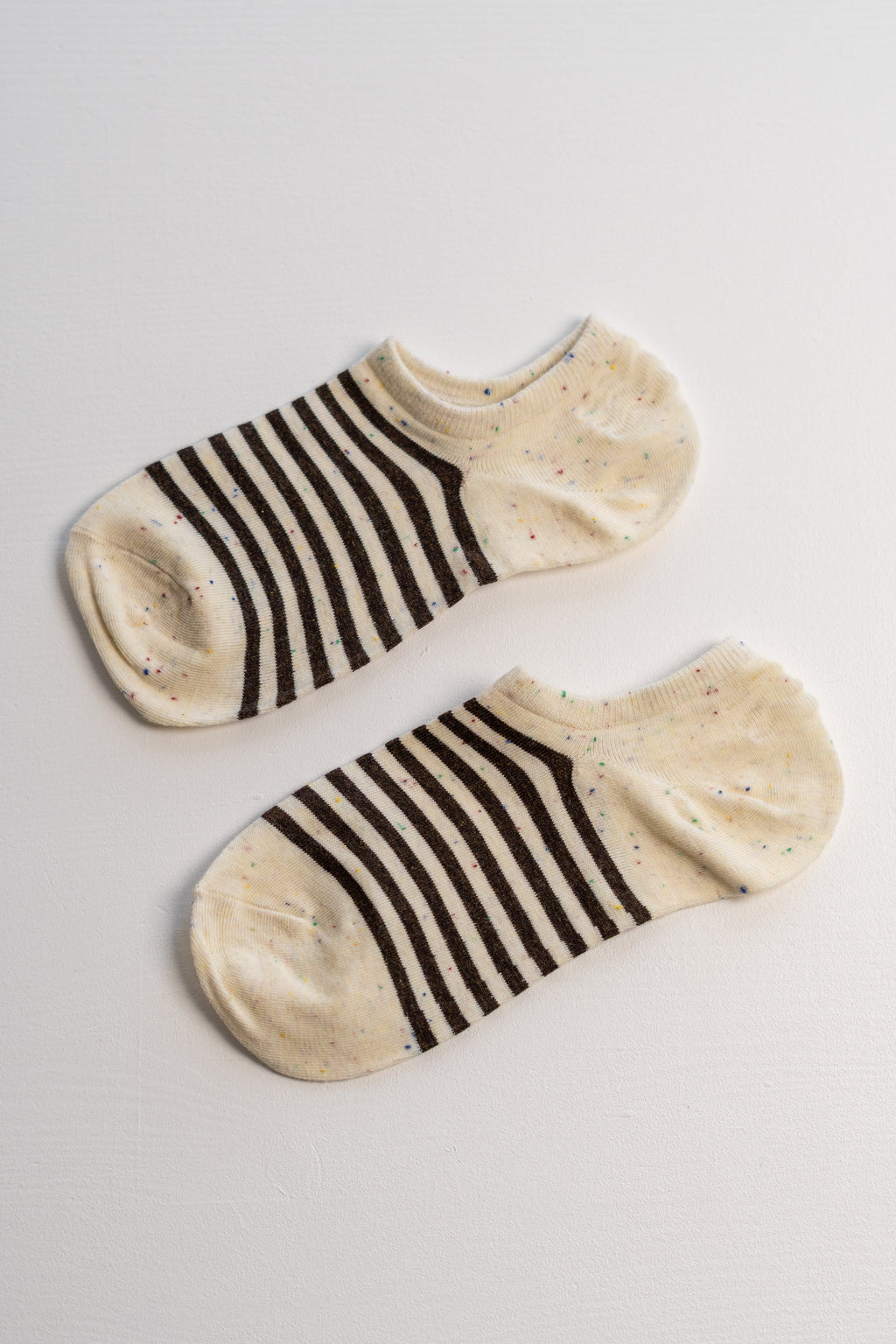 Speckled Stripes | Μπεζ με καφέ