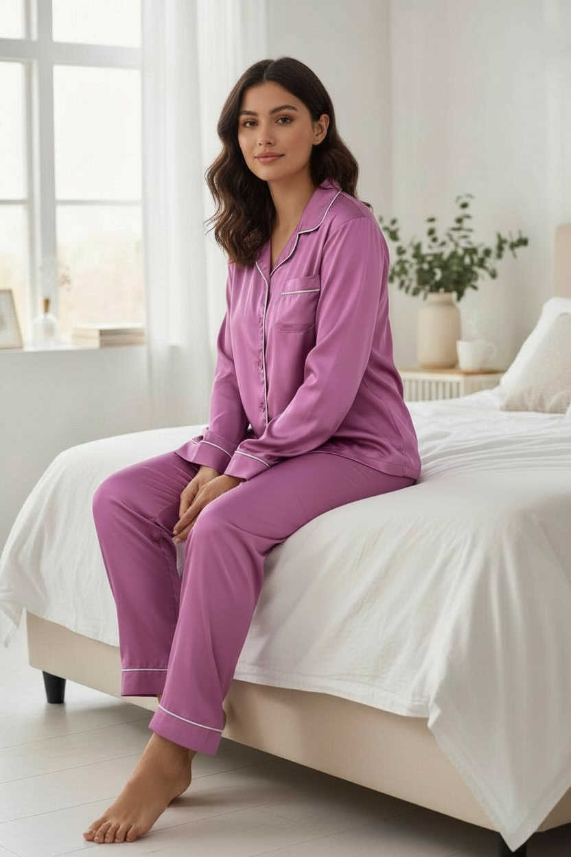 Σατέν Πιτζάμα σε Σάπιο Μήλο