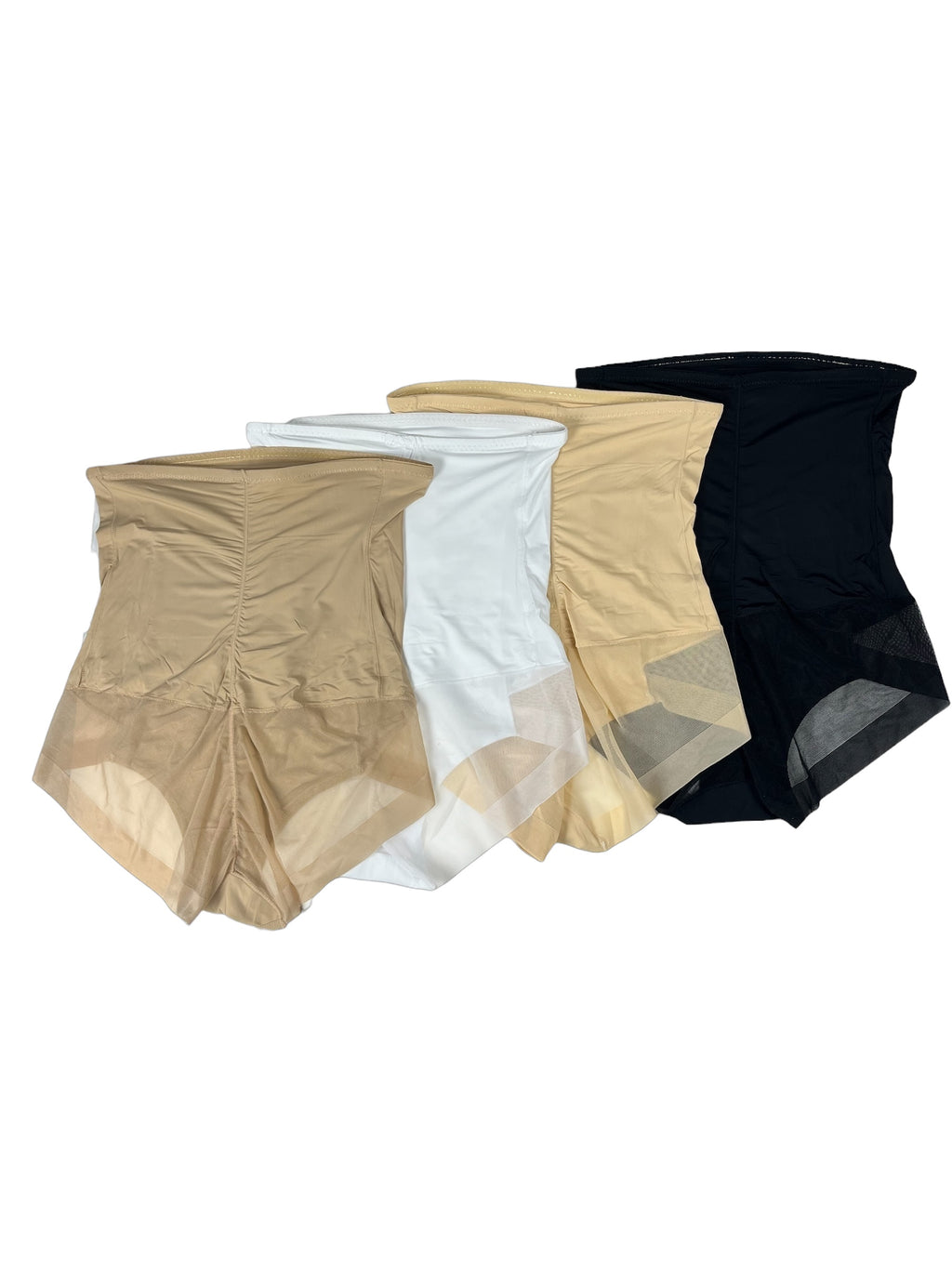 Ψηλόμεσο σλιπ ελαφριάς διαμόρφωσης τύπου κορσέ με διαφάνεια