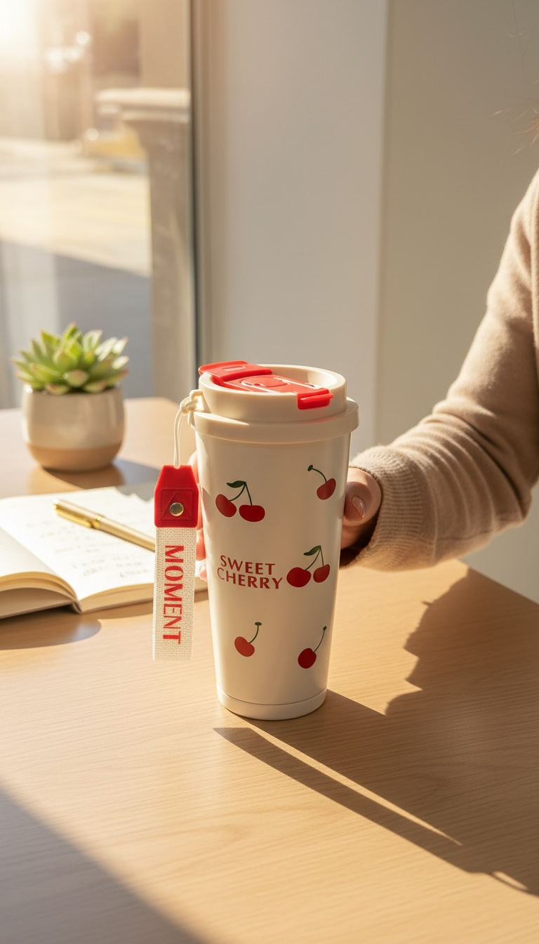 Cherry Travel Mug