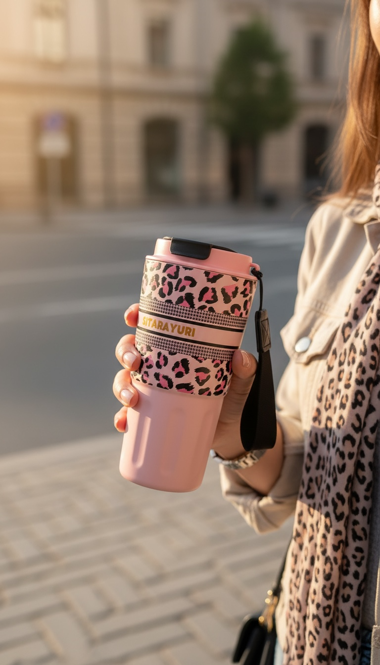 Pink Wild Travel Mug